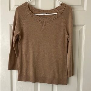 GAP Tan Crew Neck Sweater